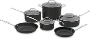 [Cuisinart] 66-10 Chef's Classic Nonstick Hard-Anodized 10-Piece Cookware Set