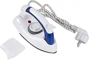 Steamer for Clothes Handheld Portable Foldable Clothing Steamer Travel Garment Steamer Home Garment Fabric Wrinkle Remover Anti-Skidding Handle Steam Iron for Home Travel (Color : EU)