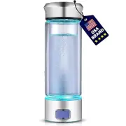 Borosilicate Glass Hydrogen Water Generator - Compact 350ml with Ozone Removal