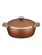 [Tramontina] Lyon Casserole 24cm 3.7L in Golden