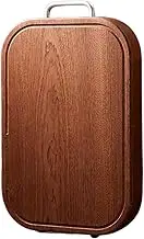 Chopping Board,Extra Large Solid Ironwood Household Chopping Block - Reversible+Juice Groove+Handle(45 * 30 * 2.5cm)
