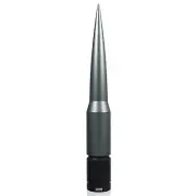 Gunmetal Bullet Style Stubby Short Antenna 6" Fits Toyota Tacoma 4runner Tundra (for: Toyota)