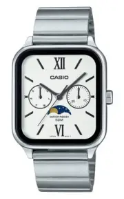 Casio Standard Analog White Dial Casual Quartz Men's Watch MTP-M305D-7A2V