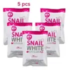 5 pcs Snail White Gluta Collagen Plus 3 Whitening X10 Soap