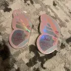Lot Of 2 Beautiful Glow by Justice Highlighter Palette Mirror Inside!
