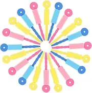 FRCOLOR 30pcs Sponge Hair Curlers for Thick Hair No Heat Curling Rods for Curl Styles for Effortless Curls
