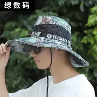 在飛比找Yahoo!奇摩拍賣優惠-[卡魯科技]漁夫帽 日本 迷彩防曬帽子男士夏季釣魚遮陽帽戶外