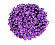 Outdoor Solar String Fairy Light 22M 200 LED Festoon Waterproof Street Garland Solar Power Lamp Christmas Party for Garden Decor - Purple