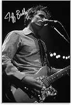 Gaotuoses Jeff Poster Buckley Music Vintage Poster Decorative Painting Canvas Wall Posters And Art Picture Print Modern Family Bedroom Decor Posters 12x18inch(30x45cm)
