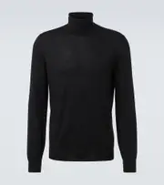 [Brunello Cucinelli] Brunello Cucinelli Wool and cashmere turtleneck sweater AU 90 black