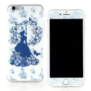 【Disney 】iPhone 6 plus /6s plus(5.5吋) 強化玻璃彩繪保護貼-公主