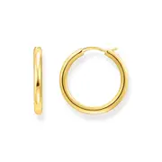 Buy Classic hoop earrings in wider shape by Thomas Sabo online - THOMAS SABO Australia