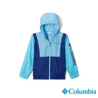 在飛比找Yahoo奇摩購物中心優惠-Columbia哥倫比亞 童款-UPF40防曬外套-藍色 U