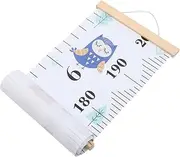 CHICAMPERA Height Chart Wall Decor Removable Growth Ruler with Cartoon Animal Design Height Measuring Ruler for Nursery Bedroom Kindergarten and Playroom