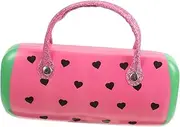 [HONMEET] portable glasses case makeup storage case travel glasses case glasses case travel eyeglass bag hard shell eyeglasses case eyewear sleeve sunglasses case eyeglass case pu child
