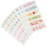 FRCOLOR Breathable Pcs Injured Patches First Aid Supplies Self Bandage Wrap for Boys and Girls Adults Cartoon Style Easy Application