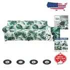 Elegant Stretch-Slip Floral Sofa Protector - Easy Install & Machine Washable