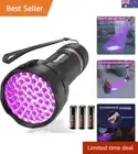 51 LED UV Flashlights Black Light, 395 nm Ultra Violet Blacklight Flashights ...