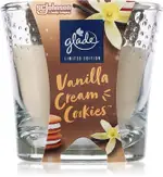 GLADE Vanilla Cream Cookies Scented Candle 112g