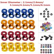 10PC Aluminum Alloy M2 M3 M4 M5 M6 Anodized Countersunk Head Bolt Washers Gasket