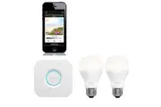 Philips Hue Wi-Fi Starter Kit 2.0 Bridge 2x E27 Warm White Smart LED Light Bulb
