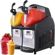 Slush Machine, 5L Commercial Frozen Ice Drink Refreshing Ice-Cool Juice & Smoothie Dispenser Equipment, Slushie Maker for Hotels, Bars & Cafés