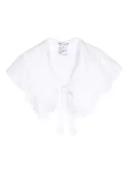 [COMME des GARCONS COMME des GARCONS] Polyester Georgette Thic Collar
