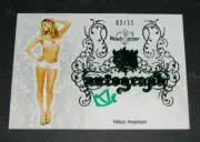 2015 Benchwarmer TALOR MARION Sin City #77 Green Auto/11 PLAYBOY Fast N Furious