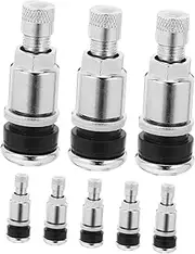 Valve Extension Auto Valve 8pcs Metal Valve Stems Tractor Valve Cap Sturdy for Car Tire Inflati