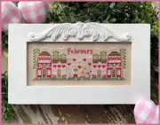 February Mini Village~Country Cottage Needleworks