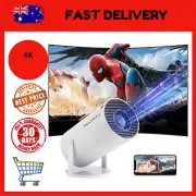 Mini Projector,HY300 Pro Smart Projector, 4K Portable Projector with WiFi and BT