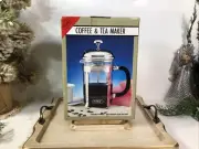 PYREX Vintage Cafetière French Press Coffee & Tea Maker~6 Cup~NEW IN BOX