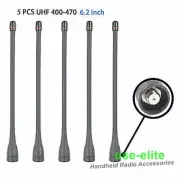 5*UHF Antenna For IC-F4 IC-F21 IC-F24 IC-F25 F44 F80 Handheld Radio 6.2 in