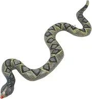 Inflatable Snake - 47.24 Inch Large Snakes Realistic Tricky Toy | Swimming Pool Floating Animal to Scare Birds, Squirrels, and Mice, Pool Accessories Xianers