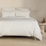 Sheridan Fentley Quilt Cover Set - in White
