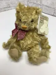 Gund Plush Quincy Celebrating America's Teddy Bear Stuffed Animal Jointed NWT