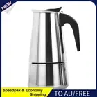 AU Stainless Steel Filter Mocha Coffee Pot Moka Italian Coffee Maker (450ml)