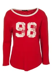 Varsity L/S Tee--LIV-6244