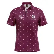 NRL 'Mulligan' Golf Polo - Manly Sea Eagles - Adult - Mens - Polo