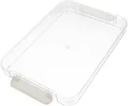 jojofuny Transparent Document Organizer Box Multi Use Storage Holder for Cards Certificates Postcards Pet Material for Everyday Use Practical Design for Easy Access
