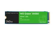 WESTERN DIGITAL Digital WD Green SN350 1TB M.2 NVMe SSD 3200MB/s 2500MB/s R/W 80TBW 340K/380K IOPS1M hrs MTTF 3yrs wty