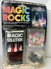 Vintage 1994 Magic Rocks Kit with Dolphins Unopened Packaging Intact But Rough