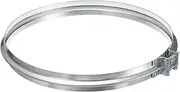 uxcell Duct Clamp, 14"(350mm) V-shape Clamp Zinc Plated Iron Pipe Clamp for Ventilation Ducting Dust Collection Chimney Pipe