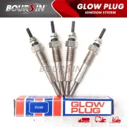 4x Glow Plug For Isuzu Trooper ELF150 ELF250 Fargo Wizzard 4JG2, 4FG1,4EE1 Turbo