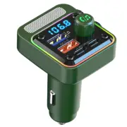 Wireless Car Bluetooth FM Transmitter HIFI MP3 Player Type-C USB Fast Charging