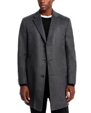 Boss Jared Wool & Cashmere Regular Fit Topcoat