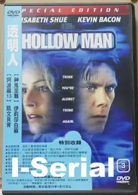 在飛比找Yahoo!奇摩拍賣優惠-B5/串聯影音DVD/恐怖驚悚/ 透明人_HOLLOW MA