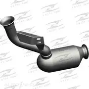 Redback Cat Conv Bolt On to suit Mazda Ml270 CDI W163 2.7L 1St Cat - C9481