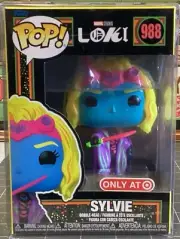 Funko Pop! Loki Sylvie #988 Blacklight Target Exclusive w/ Protector