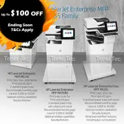 HP LaserJet Enterprise MFP M635fht All-in-One Mono Laser Printer 65PPM 7PS98A
